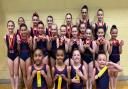 Members of Basingstoke Gymnastics club