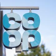 A general photo of a Co-op sign