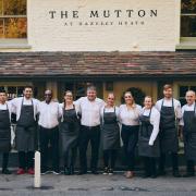 The team at The Mutton in Hook