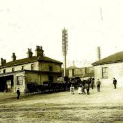 Basingstoke Station facing the town