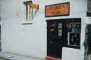 The exterior of Timebeat Records in the late 1980s