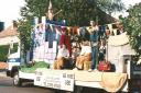 One of the many colourful Basingstoke Carnival floats entered into the Thursday procession. This one was from Altamise Couriers.