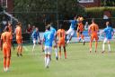 Action from the Bracknell Town vs Hartley Wintney game.