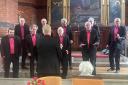 The Reading-based male-voice choir sang harmonies from popular movie songs