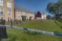 Police have cordoned off parts of Braddock Court, Basingstoke