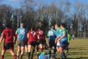 Action from aldermaston seconds against Overton seconds