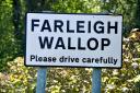 FARLEIGH WALLOP, Basingstoke.
Farleigh Wallop sign.

Photograph By: Sean Dillow.
www.TheBigCheesePhotography.co.uk