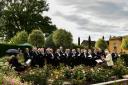 Members of Basingstoke Hospital Male Voice Choir performing at the Music in the Garden event which raised £70,000 for Ark Cancer Centre Charity in 2016. Image: Peter Markwick
