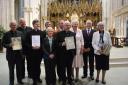The trust marked the end of a year of events with a special service
