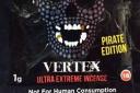 DANGEROUS SUBSTANCE: A packet of Vertex