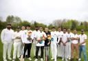 Basingstoke Capital Cricket Club players honour their sponsors and patrons at an official launch