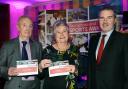 Spencer and Kay Kerley wins Service to Sport Award, pictured with The Apollo Hotel General Manager Paul Fearon
Annual Sports Awards at The Apollo Hotel.

Photography by Sarah Gaunt, taken 28/02/2020