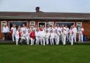 Old Basing Bowling Club celebrate the start to their 75th anniversary season