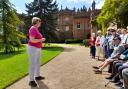 The U3A group during their excursion to Hughenden Manor.