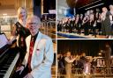 Hampshire Harmony performed alongside Wantage Silver Band at Aldworth on June 10