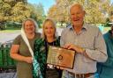 Sherfield-on-Loddon has celebrated its Village of the Year win