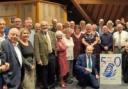 Basingstoke Sub Aqua Club members celebrating the 50th anniversary
