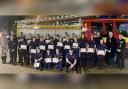 Basingstoke Fire Cadet celebrate achievement following recent Passout Parade