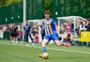 Bradley Wilson scored one of the goals for Town against Hanwell Town