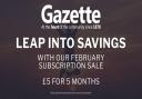 Basingstoke Gazette readers can subscribe for just £5 for 5 months