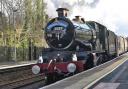 PICTURES: 74-Year-old vintage steam train passes through near Basingstoke