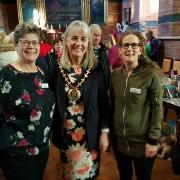 The Mayor sang the praises of the health care staff during Christmas fair