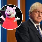 Boris Johnson has praised Peppa Pig World at Paultons Park, Hampshire