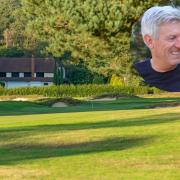 Worplesdon Golf Club is hosting the charity open day in memory of John Harridge (insert) who died in 2020 after being diagnosed with oesophageal cancer.