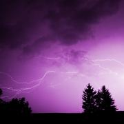 Thunderstorms are forecast today in Basingstoke