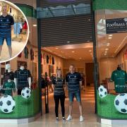 New shop selling retro and vintage football shirts opens in Basingstoke to raise money for cancer charities