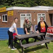 InstaVolt’s employees at the Basingstoke Rugby Club to ensure it was looking its best ahead of the new season