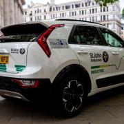 The new electric car joining St John's Ambulance's Basingstoke fleet
