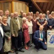 Basingstoke Sub Aqua Club members celebrating the 50th anniversary