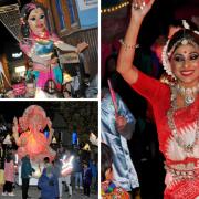 The Diwali celebrations in Basingstoke in 2022