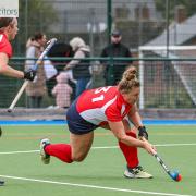 Basingstoke Ladies 1s’ goalscorers, Fiona Parker (left) and Claire Bowman (right)