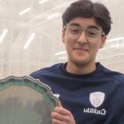 Abdullah Abid has been named Hampshire Under-15 Cricketer of the Year