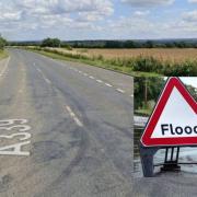 A339 to partially reopen following road closure due to flooding