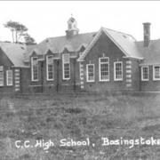 The girls grammar school in Crossborough Hill in 1920