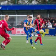Action from Basingstoke Town's game against Winchester City