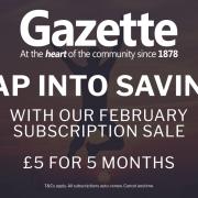 Basingstoke Gazette readers can subscribe for just £5 for 5 months