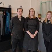 Barry, Paige and Lucy, hairdressers at Milan Hairdressing