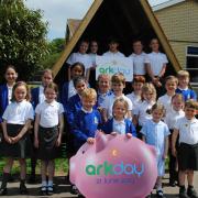 St John's CofE showing their Ark Day support