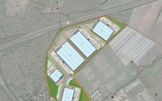 Obsidian Strategic has now submitted an outline planning application to Hart District Council  for 105,000 m2 of commercial logistics floorspace across five warehouses