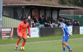 Mo Jallow was the best player for Hartley Wintney