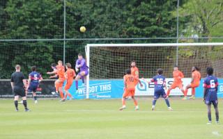 From Hartley Wintney's game against Southall