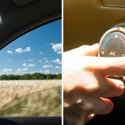 This is whether you should open your car window or turn on the air conditioner when driving.