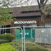 McDonald's in Chineham Shopping Centre