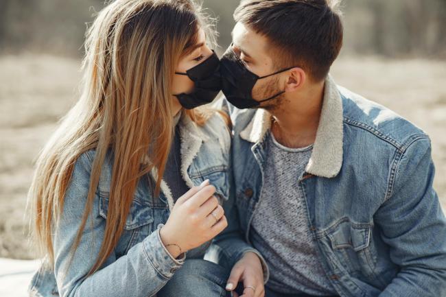 A charity has advised people to wear face coverings during sex to prevent the spread of coronavirus. Picture: Pexels