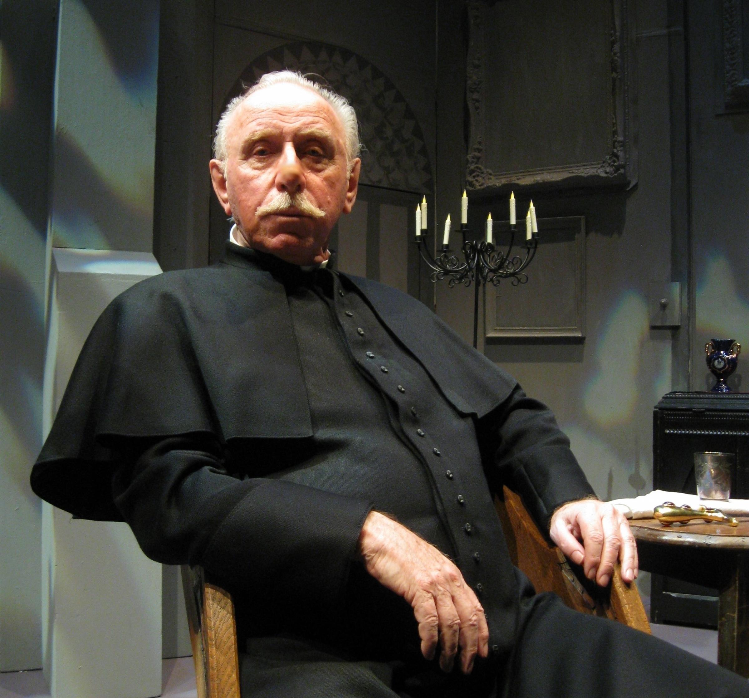 John Lyons will come to the Haymarket for Father Brown - The Murderer in the Mirror next month.