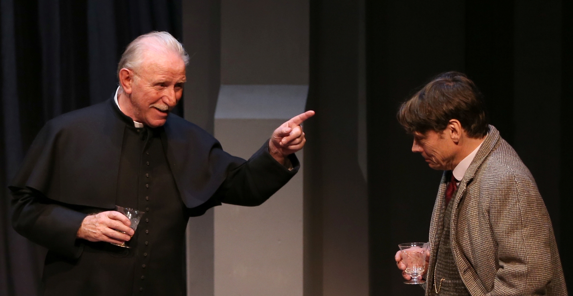 John Lyons will come to the Haymarket for Father Brown - The Murderer in the Mirror next month.